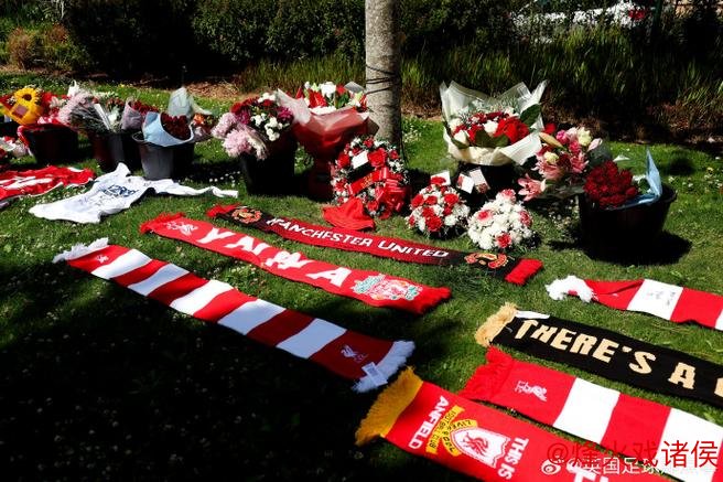 B费谈为若塔献花：怀念挚友，感谢利物浦给予致敬机会