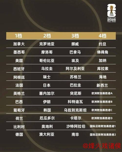 世界杯分组：法国挪威同组 阿根廷葡萄牙获上签